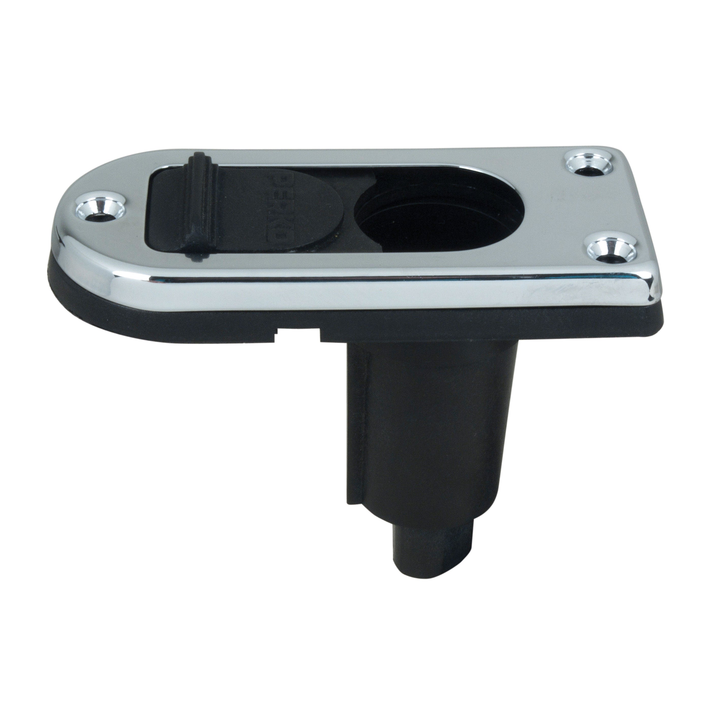 Locking Collar Pole Light Mounting Base , 2 Pin and Stainless Steel Construction