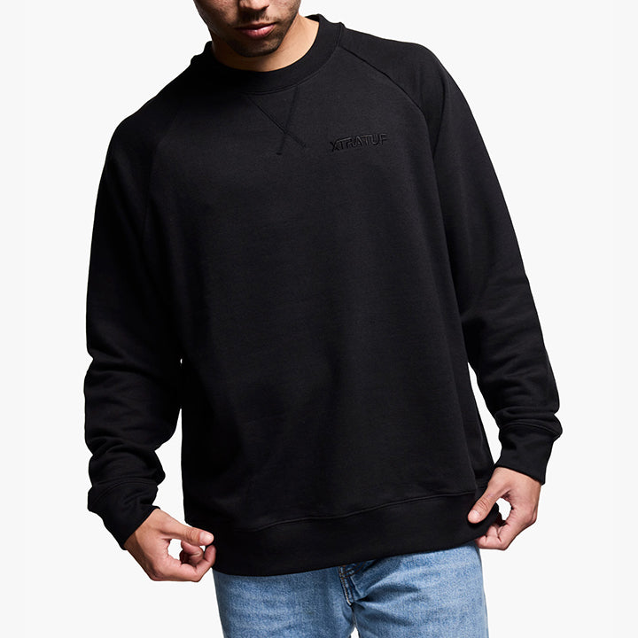 Xtratuf Men's Woven Label Crewneck Sweatshirt