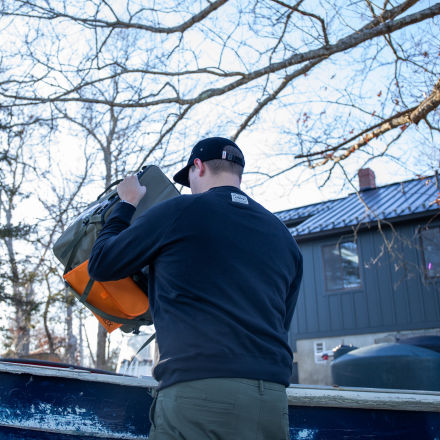 Xtratuf Men's Woven Label Crewneck Sweatshirt