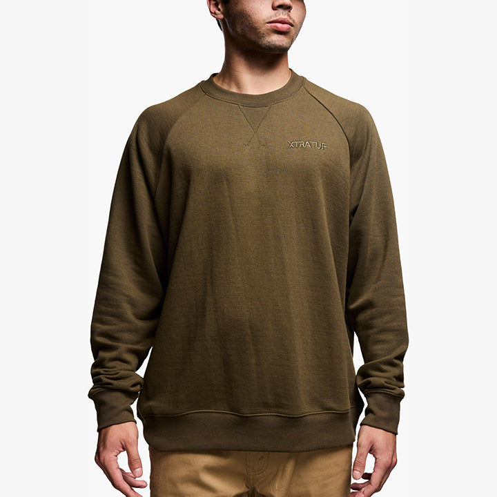 Xtratuf Men's Woven Label Crewneck Sweatshirt