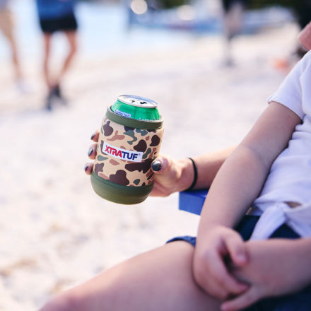 Xtratuf Duck Camo Coozie for 12 oz. Standard Cans