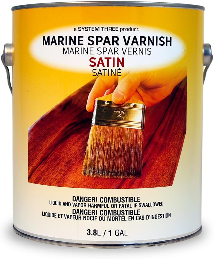 System Three Resins, Spar Urethane Varnish Satin Gallon