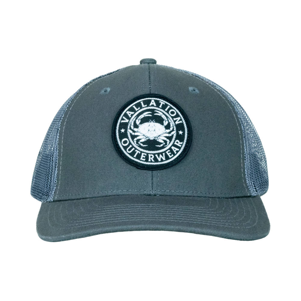 Dungeness Trucker Hat, Gray