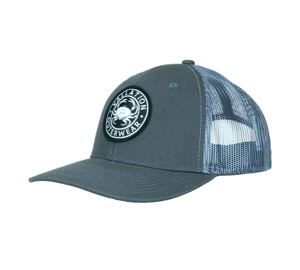 Dungeness Trucker Hat, Gray