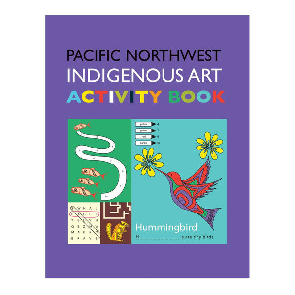 Pacific Northwest Indigenous Art Activity Book<br>