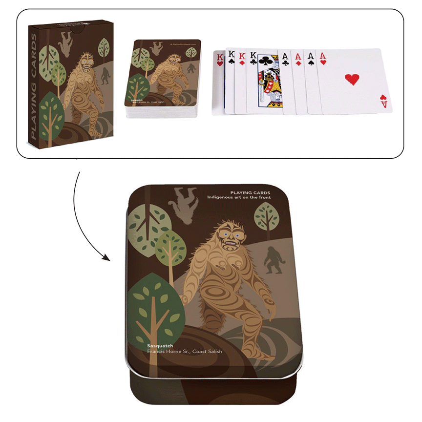 Sasquatch Playing Cards<br><br>