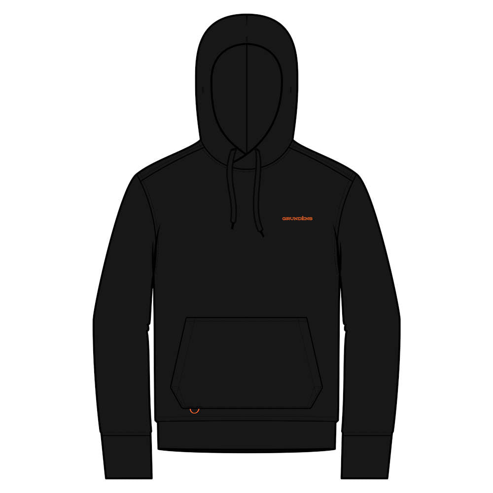 Grundéns Support Local Fishermen Hoodie, Black