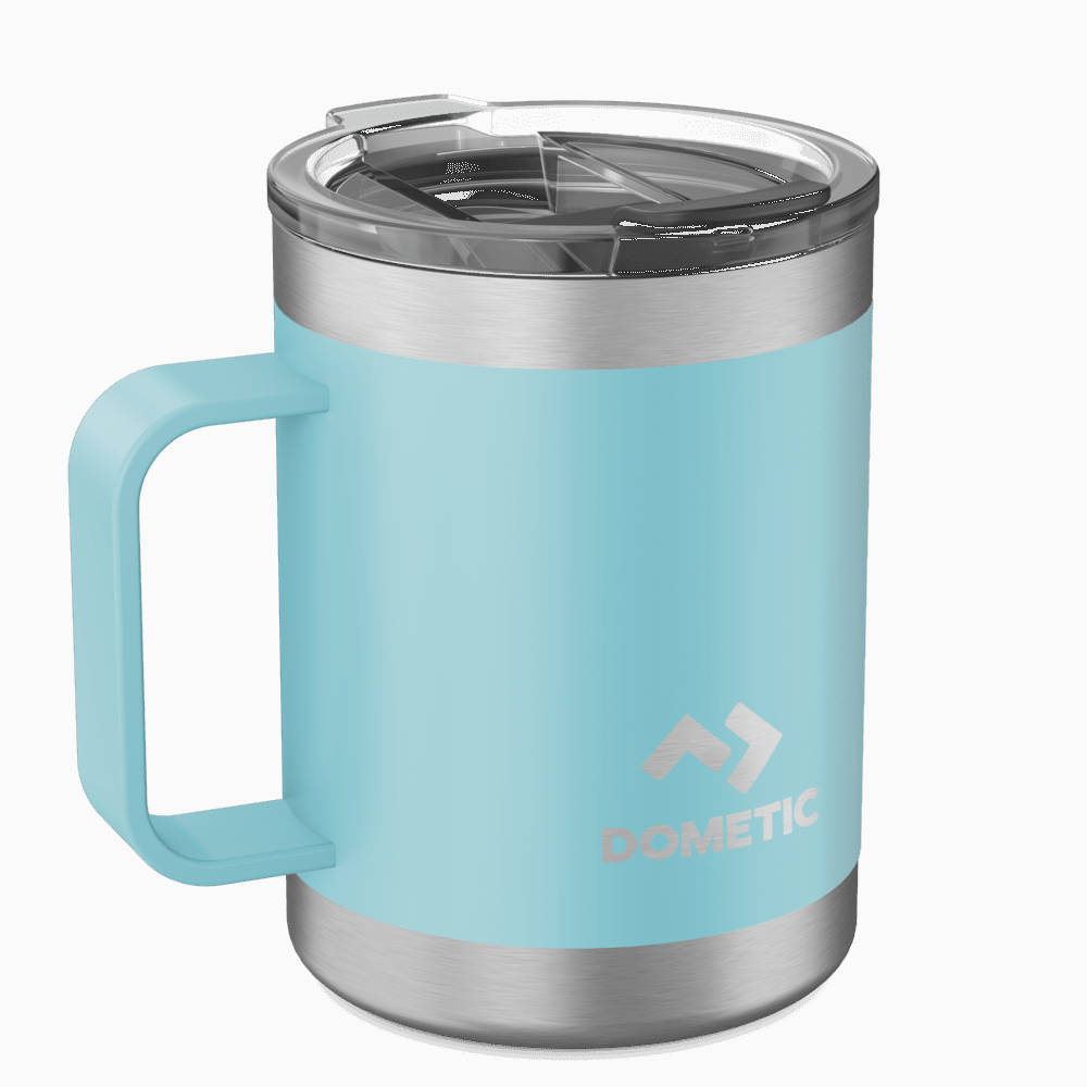 Dometic Insulated Thermo Mug 45, 15oz Travel/Camp Mug with Sip Through Lid<br>
