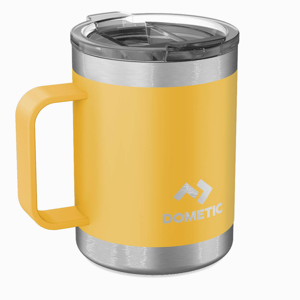 Dometic Insulated Thermo Mug 45, 15oz Travel/Camp Mug with Sip Through Lid<br>