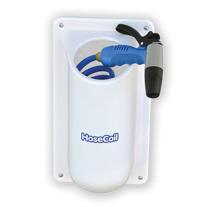 Side Mount Enclosure with 15′ Coil Hose And Nozzle