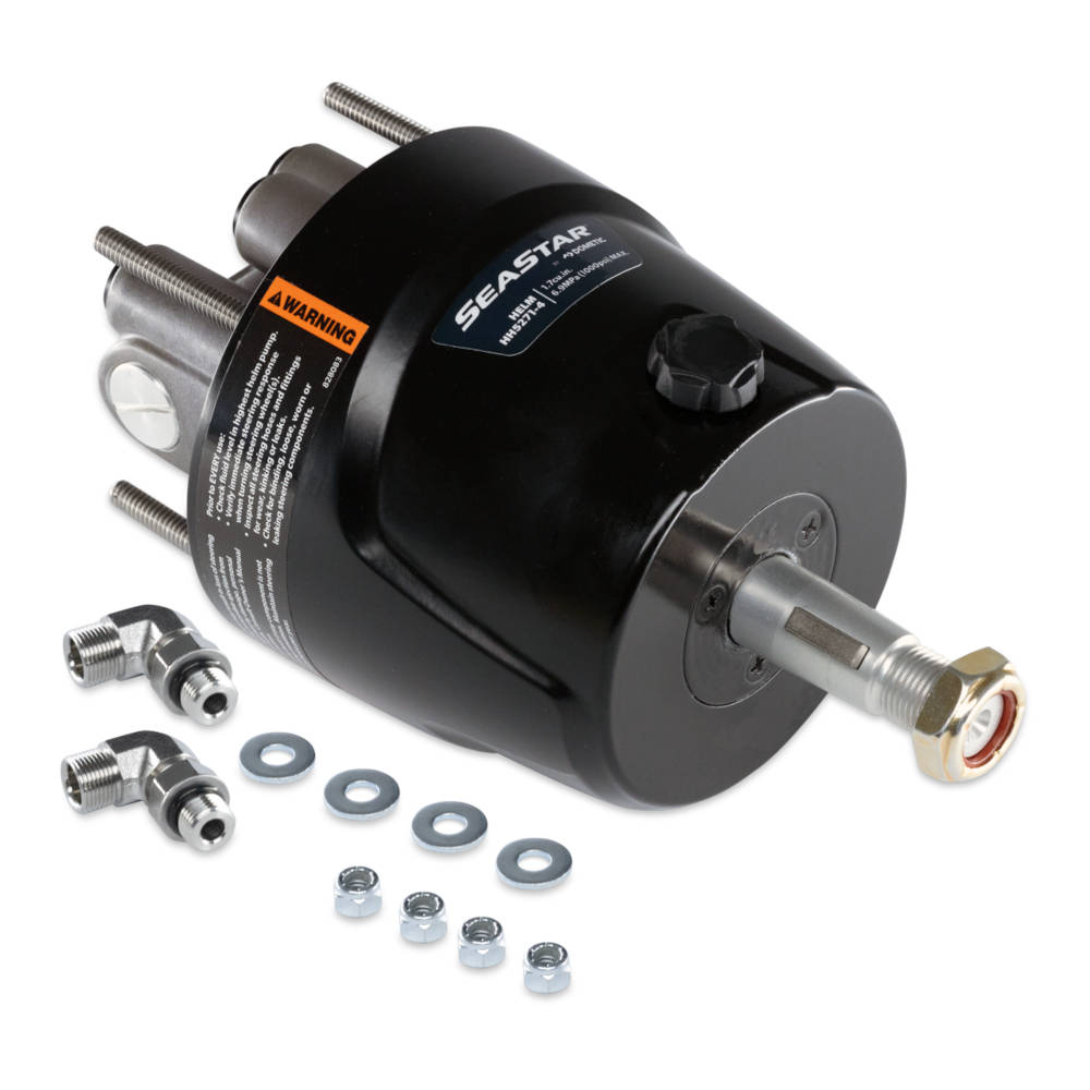 SeaStar Front Mount Helm, HH5271-4, 1.7, ORB Fittings