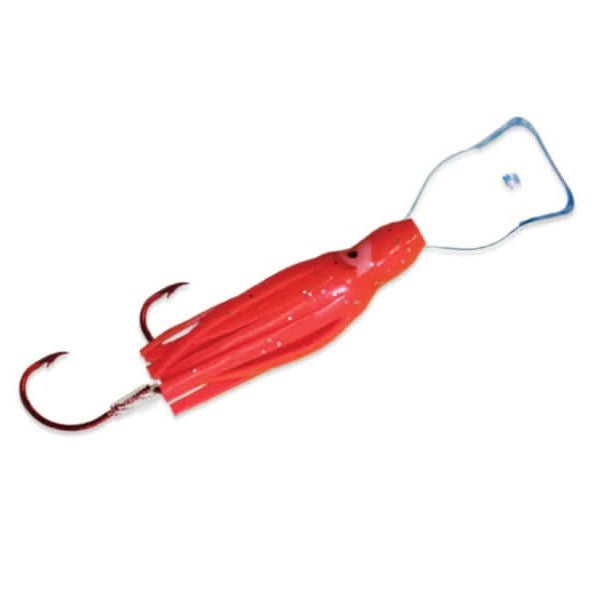 Pee Wee Wiggle Hoochie 1.5" Hot Pink/ Glow