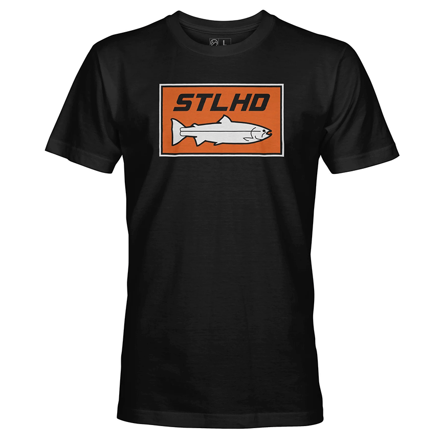 Men's Standard Logo Black T-Shirt