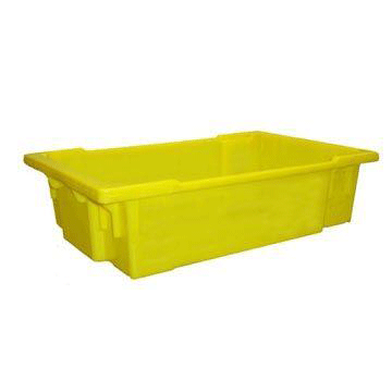 Stack & Nest Containers, Solid, Yellow