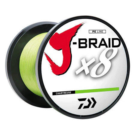 J-BRAID x4 300YDS 50LB Island Chartreuse Filler-Spools<br>