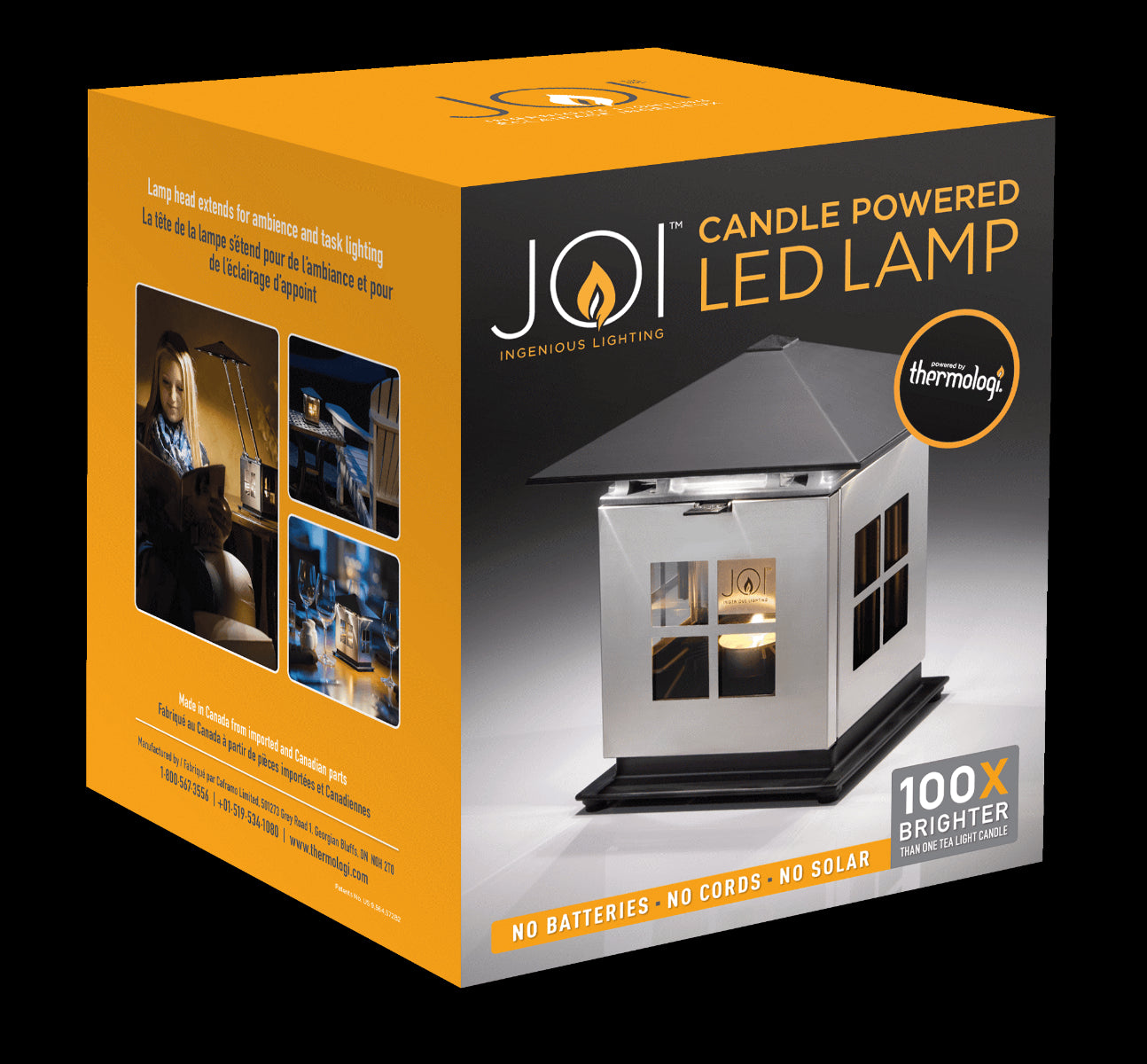 JOI Heat-Powered Lamp