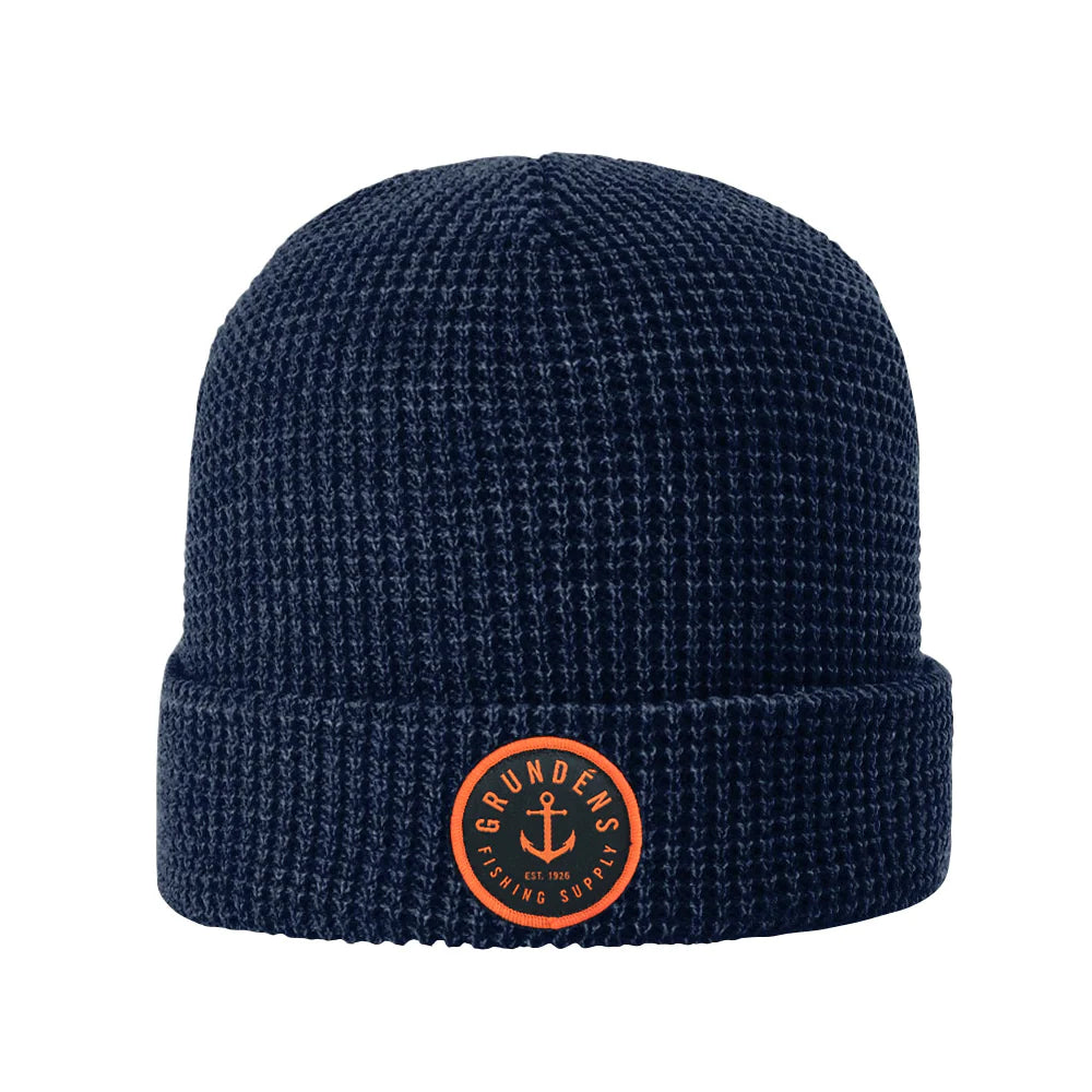 Anchor Waffle Beanies