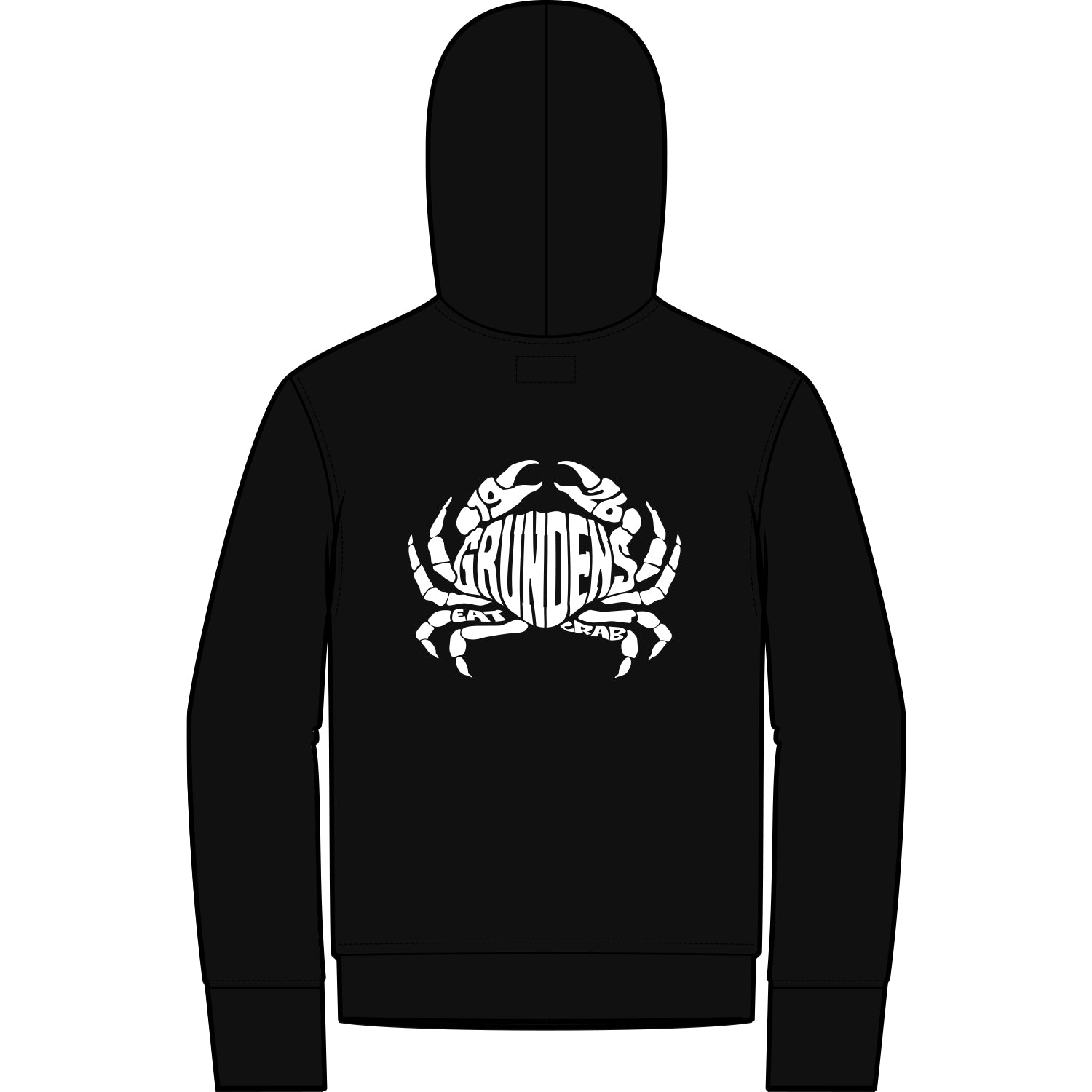 Grundens Eat Your Words Crab DWR HD Hoodie