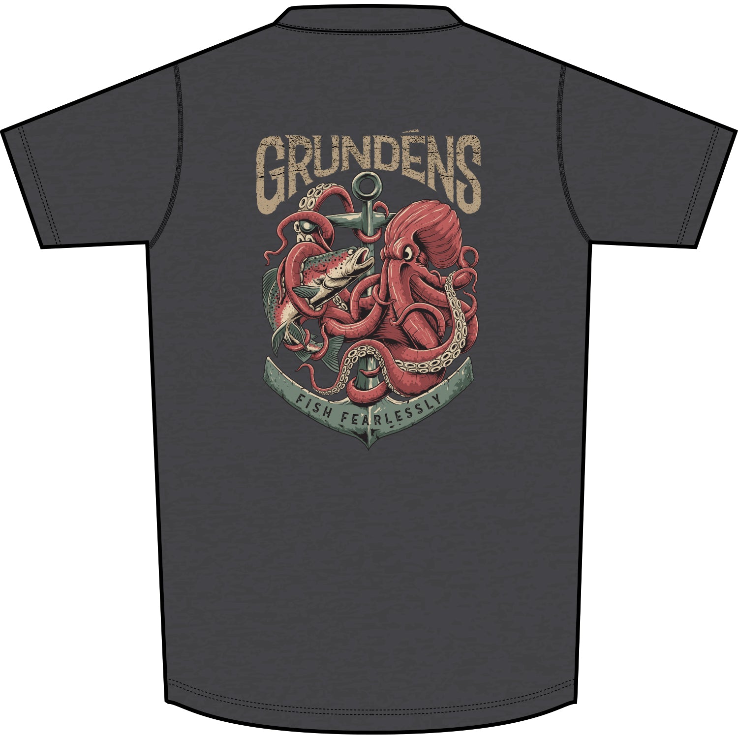 Grundens Octo-Trout SS Tee