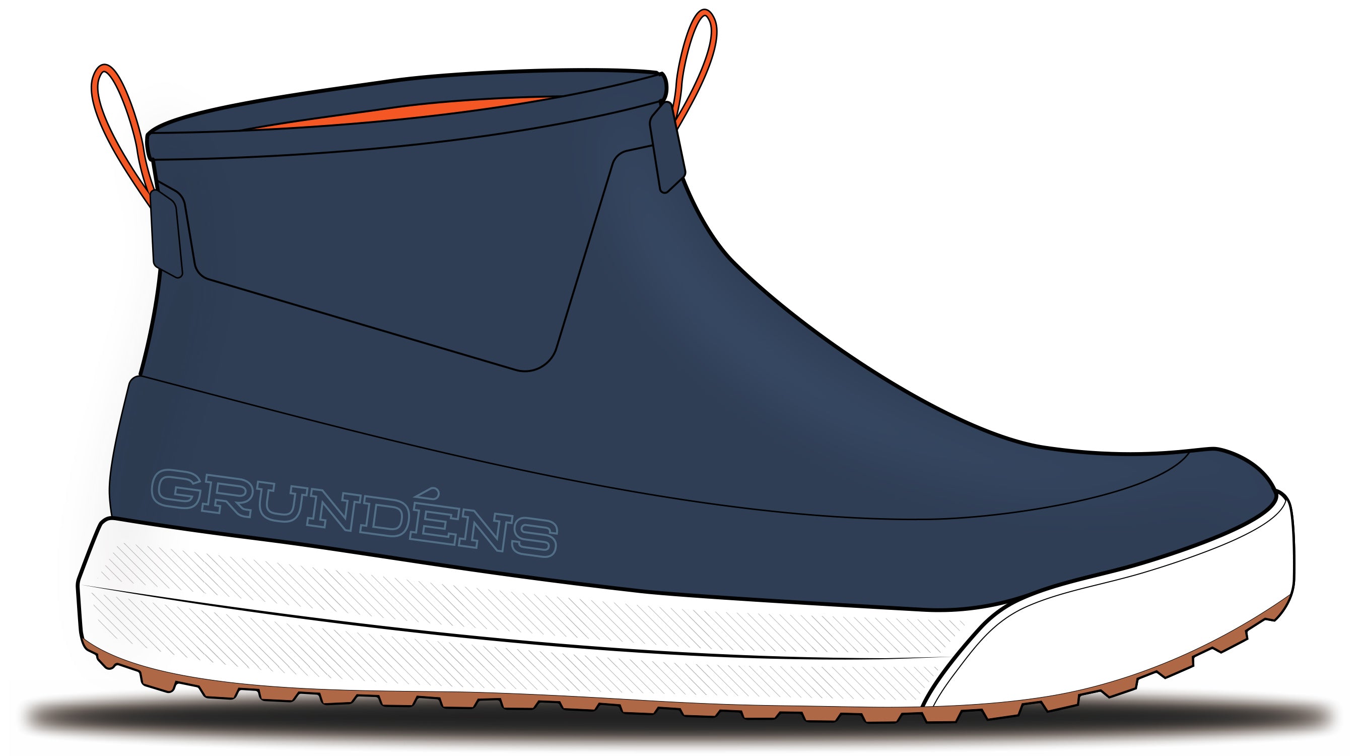 Grundens Deck Runner Ankle Boot