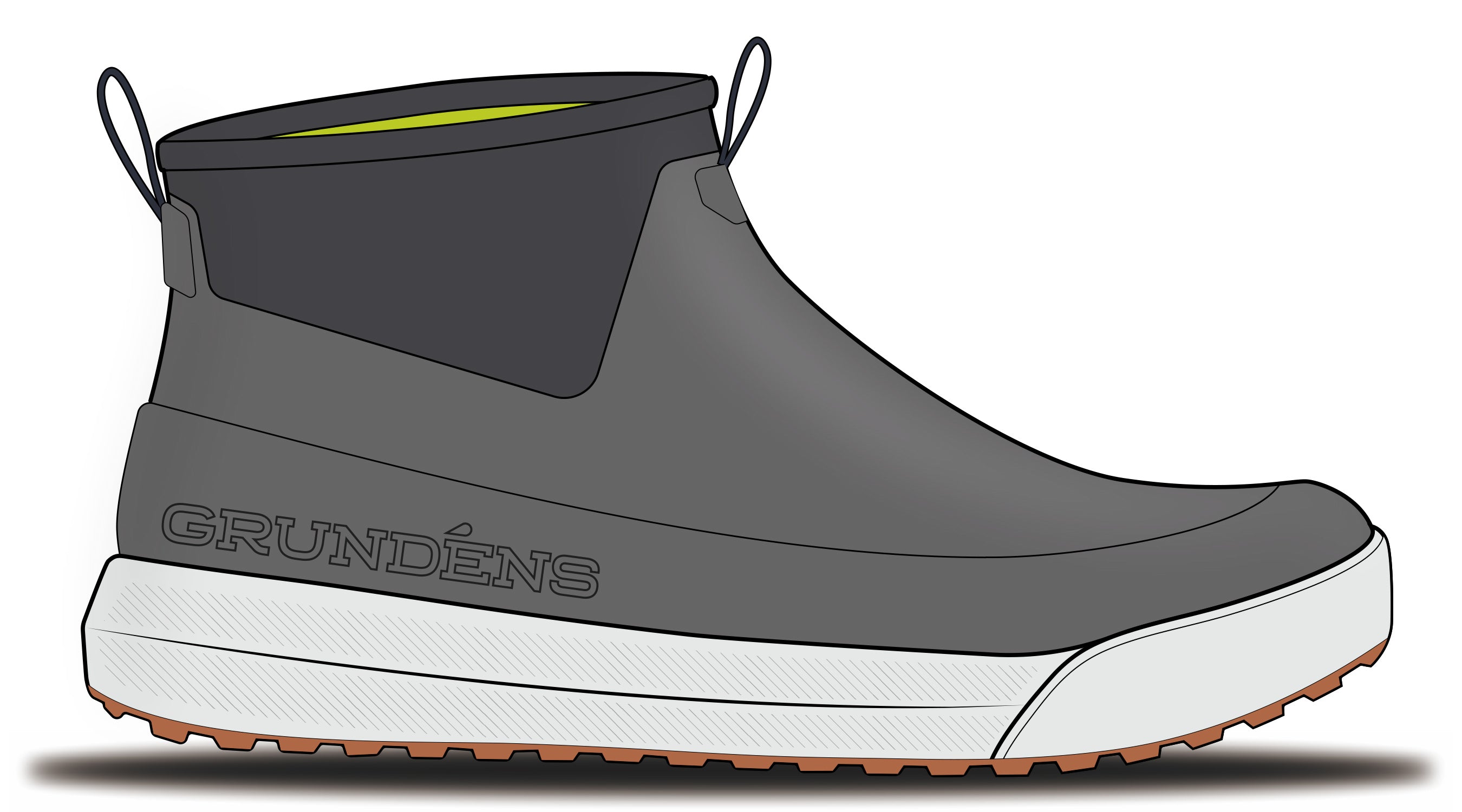 Grundens Deck Runner Ankle Boot