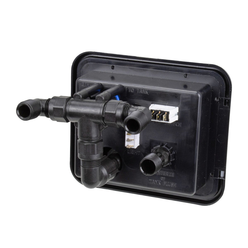 Mini Docking Station 94410 City Water/Tank Fill/Winterize Connect, Black