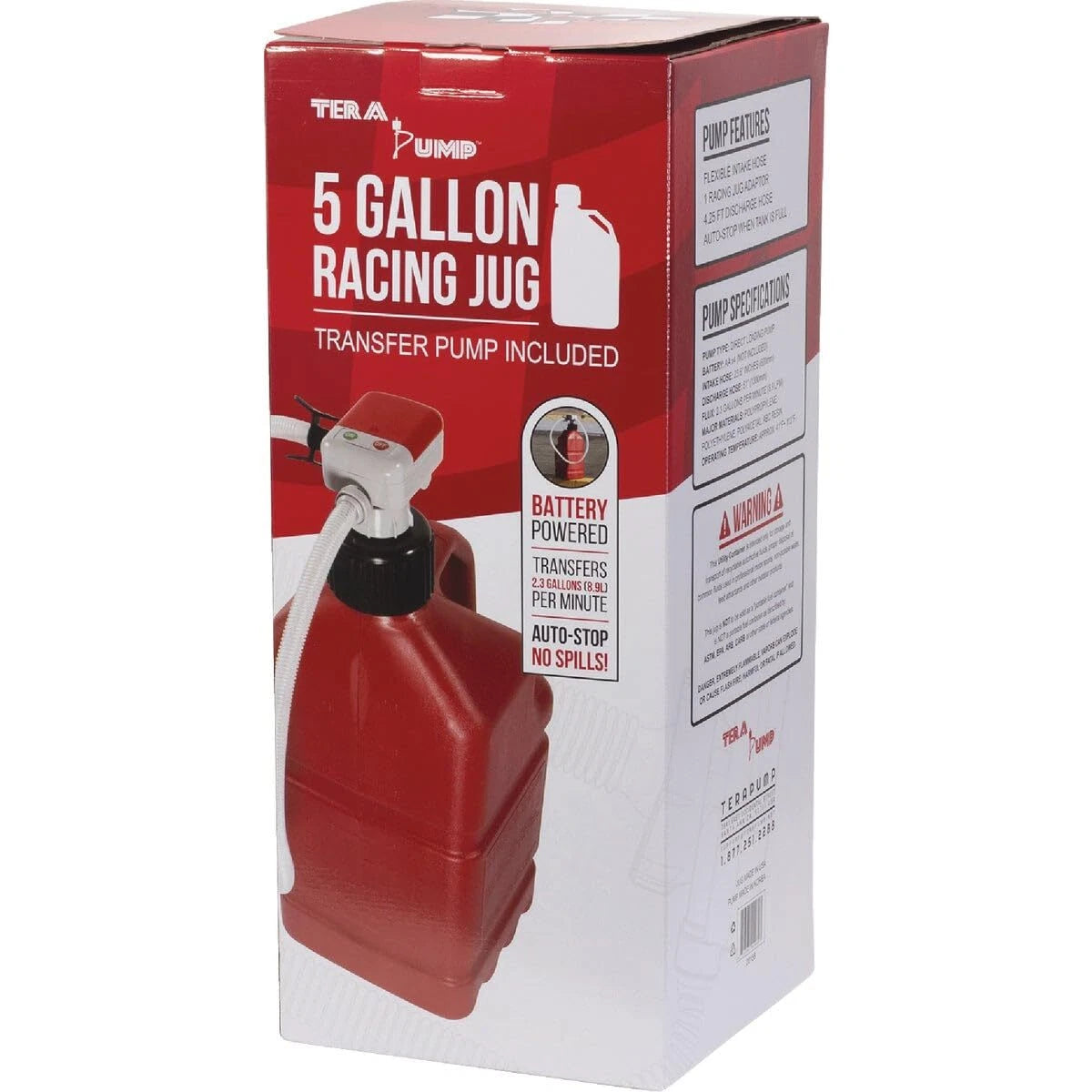 Tera Pump TRJ5XLR 5 Gallon Jug Pump Combo