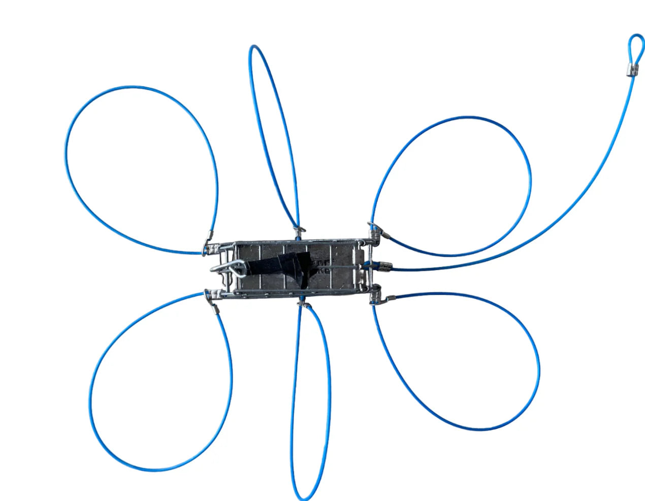 DURASNARE Bait Efficient Galvanized Steel Crab Snare, 8oz - New Version