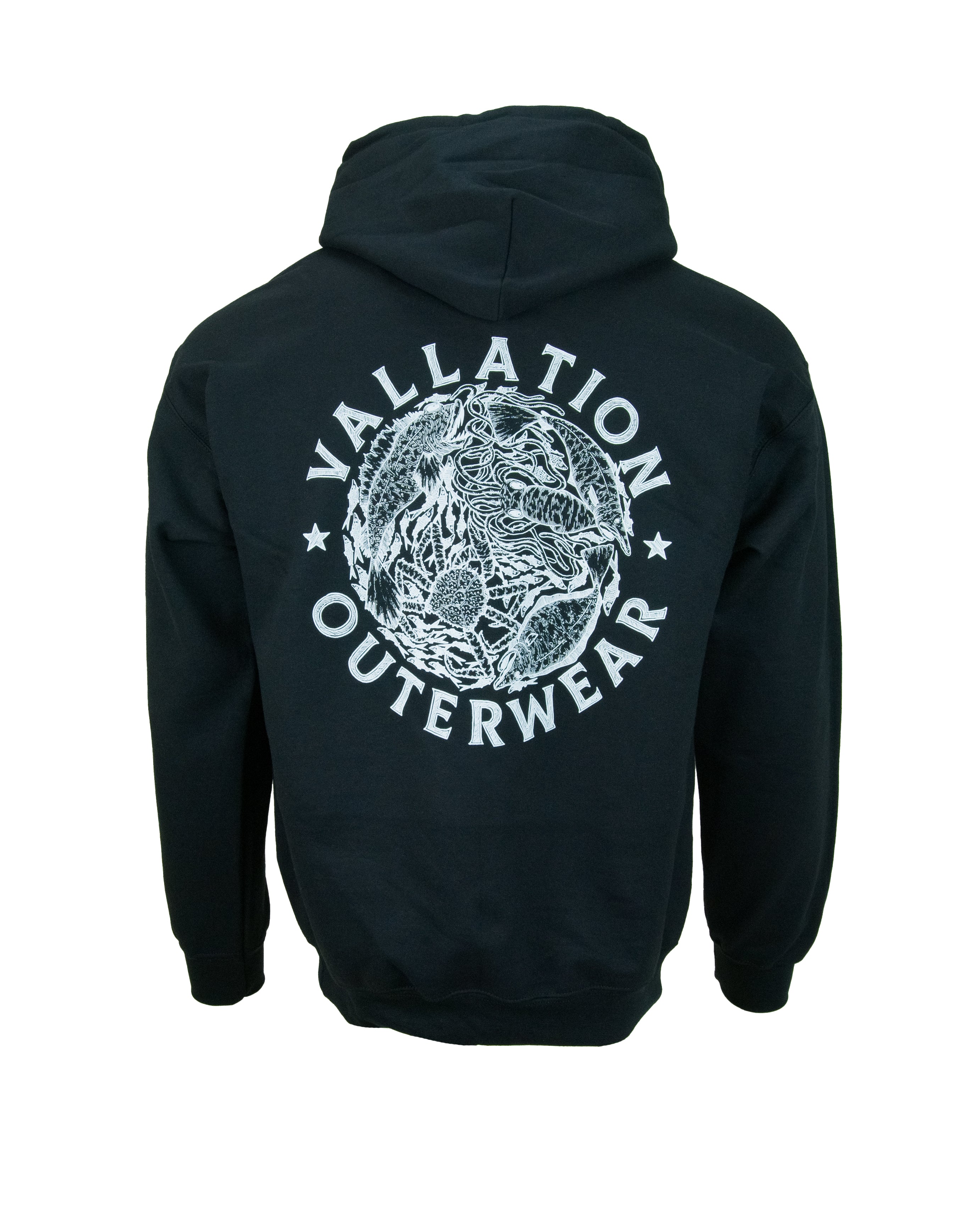 Vallation x Spurlock Collab: Men's Commercial Aquarium Hoodie