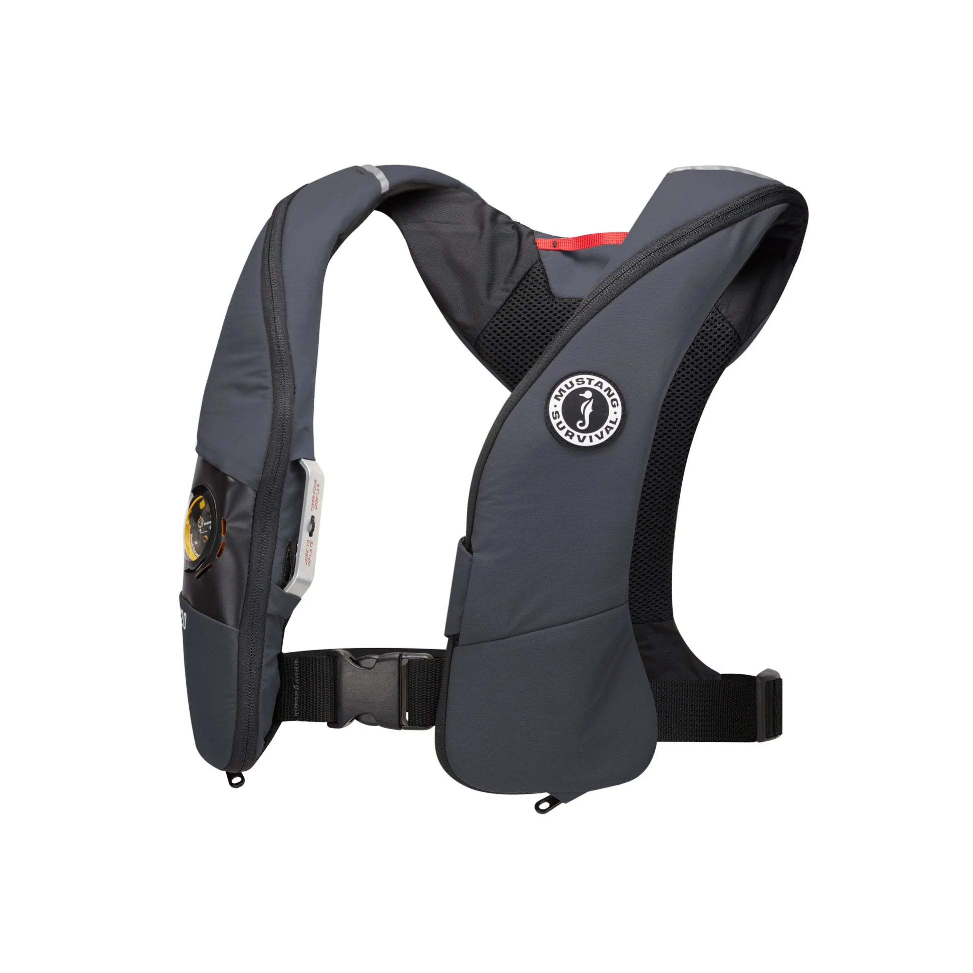 Mustang Elite 120 Inflatable PFD, Universal Size, Gray