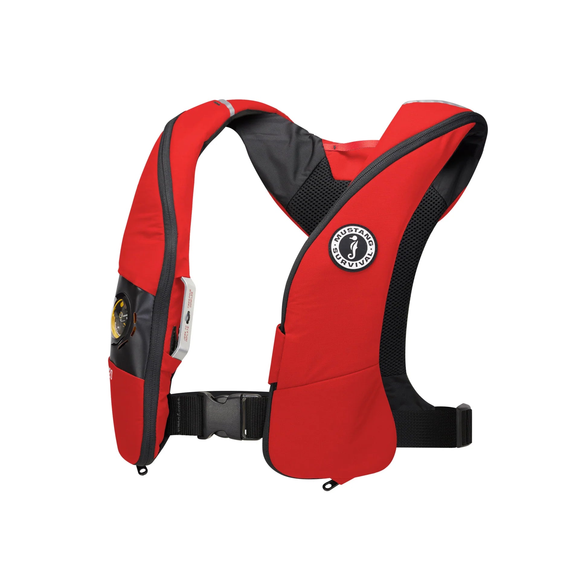 Mustang Elite 120 Inflatable PFD, Universal Size, Red