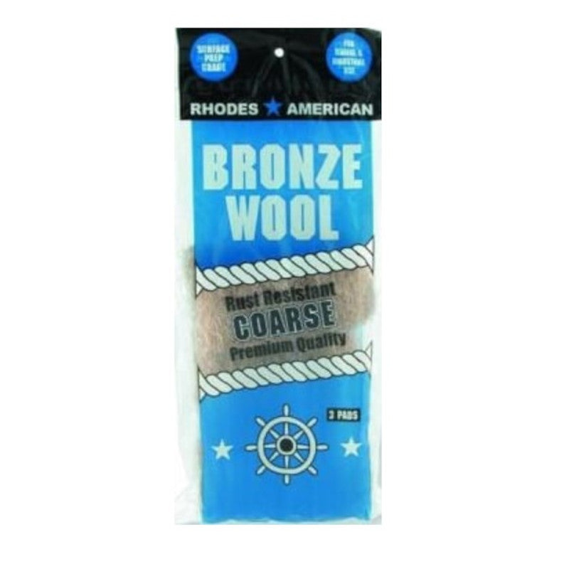 Bronze Wool, Rhodes-American, 3-Pack, Coarse