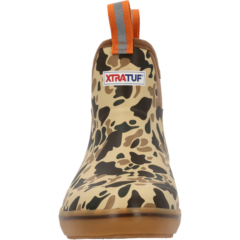 XtraTuf Men's 6" Ankle Deck Boots, Camo Variety