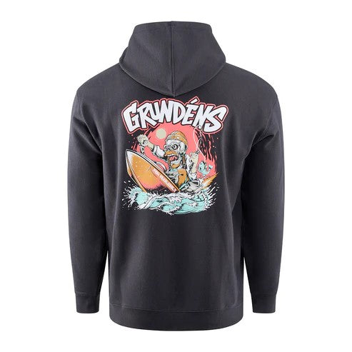 Grundens Men's Hot Rod FZ Hoodie, Black