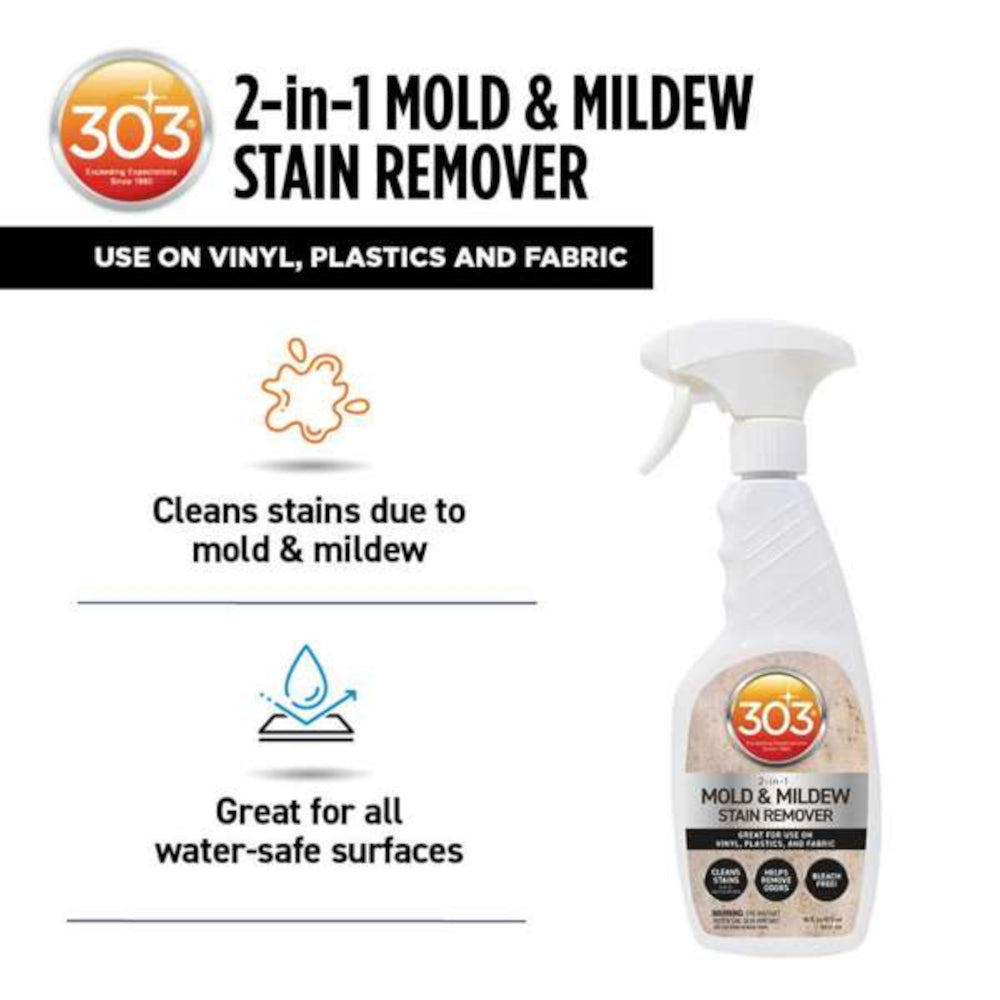 303 Products Mold & Mildew Stain Remover for Water-Safe Surfaces