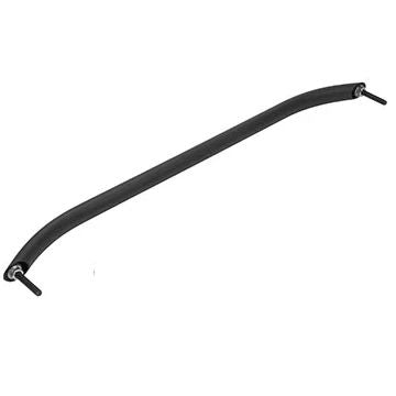 Sea-Dog Stud Mount Handrail Black Matte 18 1/2in