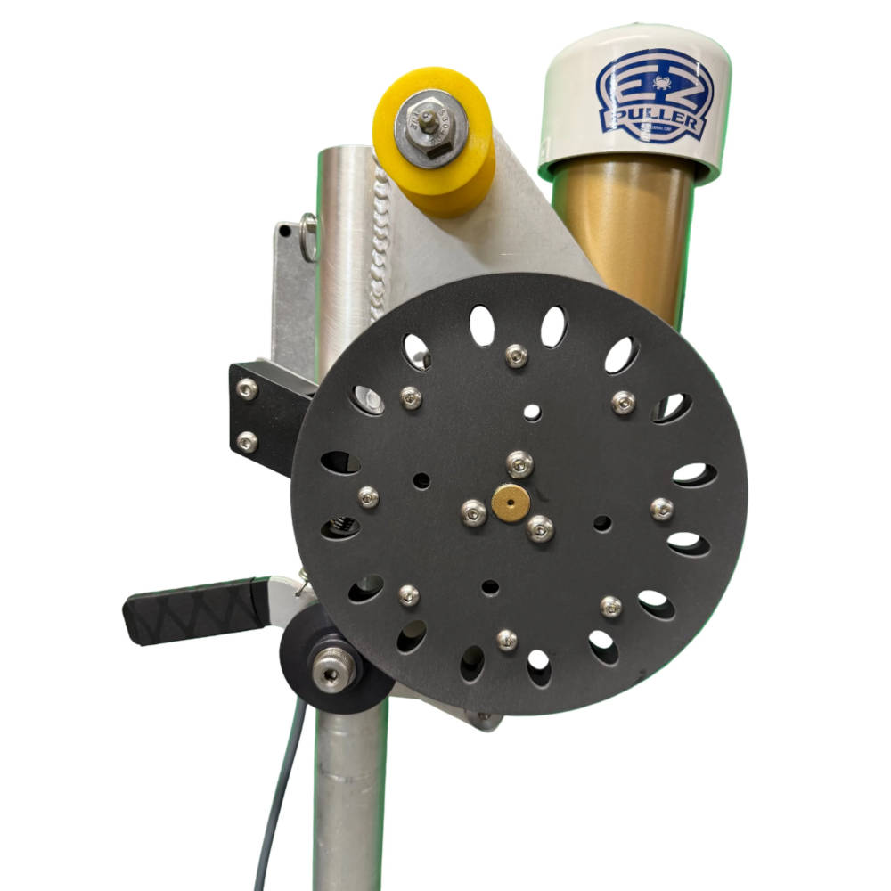 EZ Pro-1 Pot Puller, 2.4hp Electric Motor, 3-Piece 1.5" Sch 80 Al Davit Package