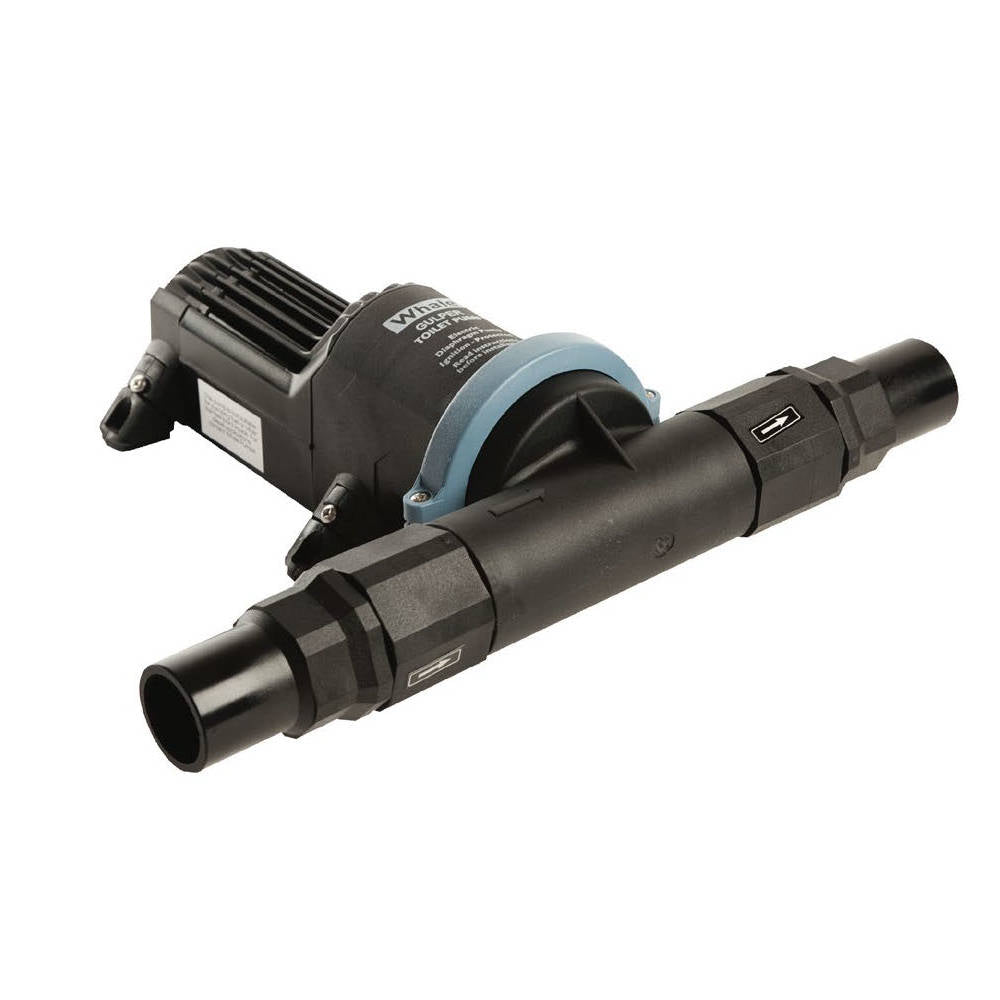 Whale, Gulper Toilet/Waste Pump MK2, Diaphragm Pump, 4.75gpm, 12vdc