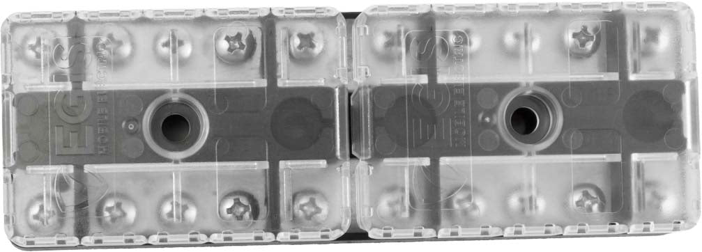 Dual Busbar 2x10 Circuit 100 A, Retail Pack