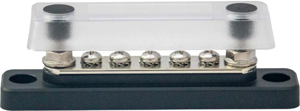 MiniBus Dual #10 Stud + Five #8 Screws - 100 Amp, Retail Pack