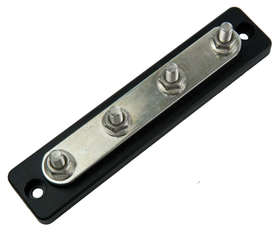 MiniBus Four #10 Studs - 100 Amp, Retail Pack