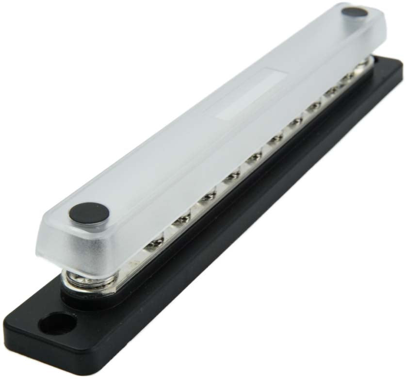 CommonBus Dual 1/4" Stud + Twenty #8 Screws - 150 Amp, Retail Pack