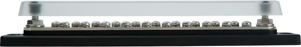 CommonBus Dual 1/4" Stud + Twenty #8 Screws - 150 Amp, Retail Pack