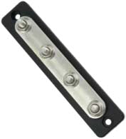 CommonBus Four 1/4" Studs - 150 Amp, Retail Pack