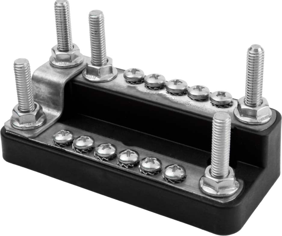 Dual Busbar 2x5 Circuit Dual Level 200 A w-Cover, Retail Pack