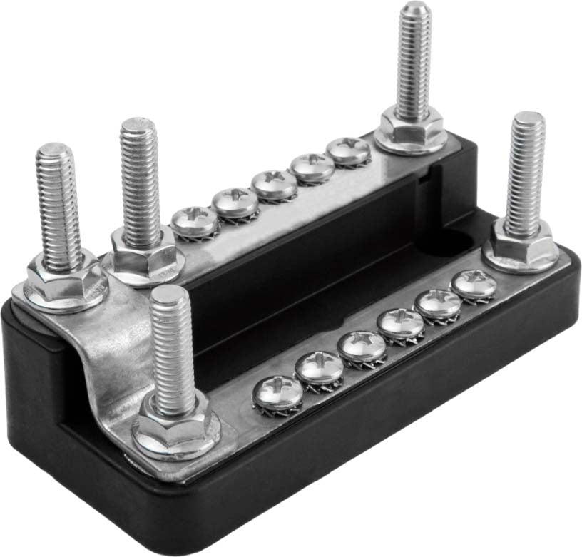 Dual Busbar 2x5 Circuit Dual Level 200 A w-Cover, Retail Pack