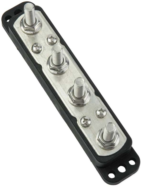 MaxiBus - Four 5/16" Studs +4 Circuits (#8) - 250 Amp, Retail Pack