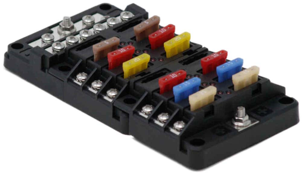 CableCap Stud Insulator, 4-8 AWG, Black