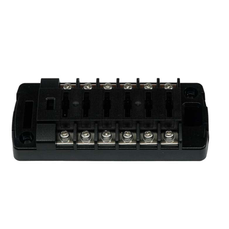 RT Fuse Block 6 Independent Circuits w/Cover, Retail Pack