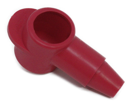 Cable Cap Stud Insulator, 4-8 AWG, Black<br>